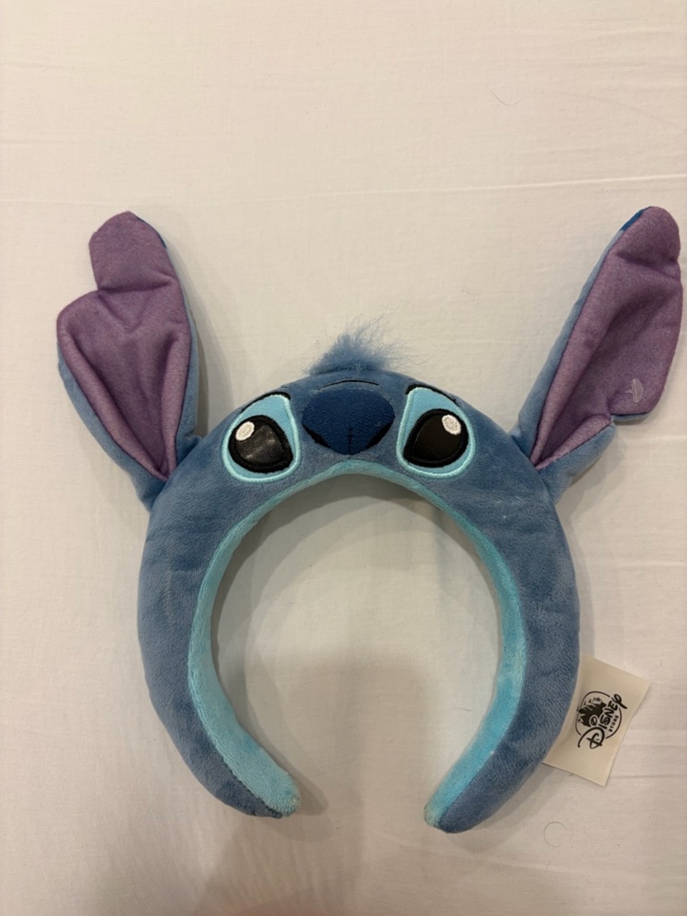 Disney Blue & Purple Stitch Plush Headband